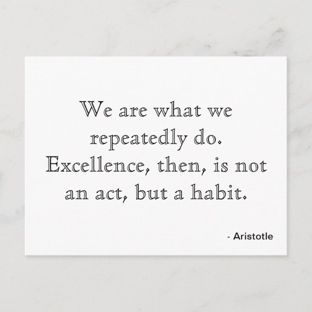 Vykort om excellens (Framsida)