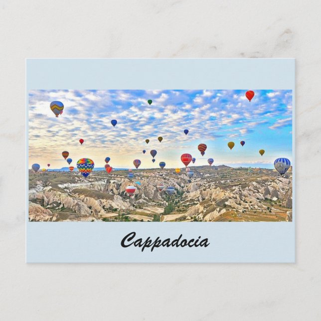  vykort över Cappadocia  (Framsida)