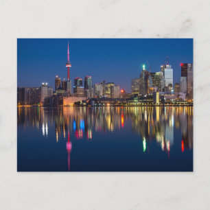 Vykort över Toronto, Ontario, Kanada Panorama