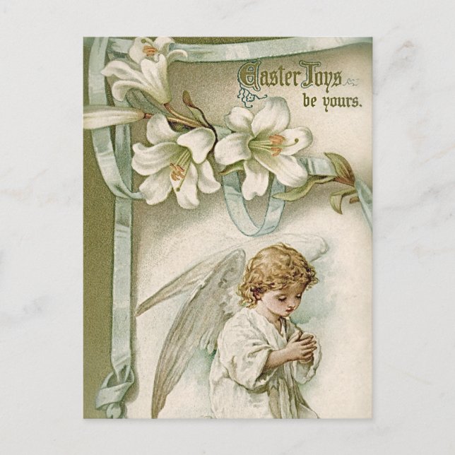 vykort: Påsk Joys Helg Vykort (Framsida)