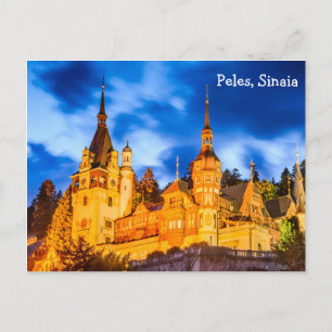 vykort Peles, Sinaia
