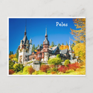 vykort Peles, Sinaia