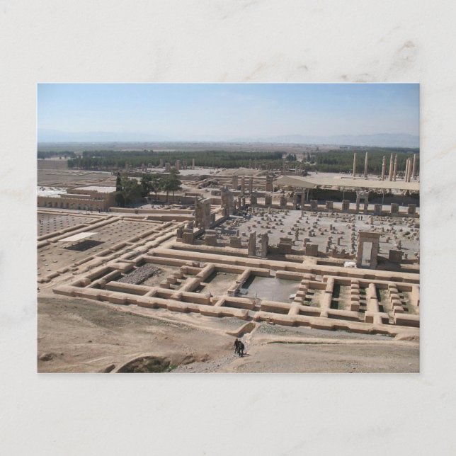 vykort - Persepolis Overview, Iran (Framsida)