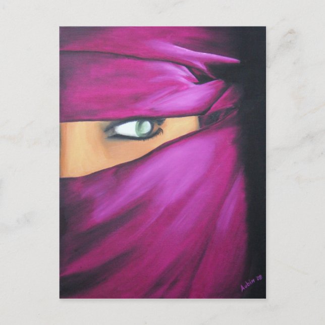 vykort - persisk glöd (Framsida)