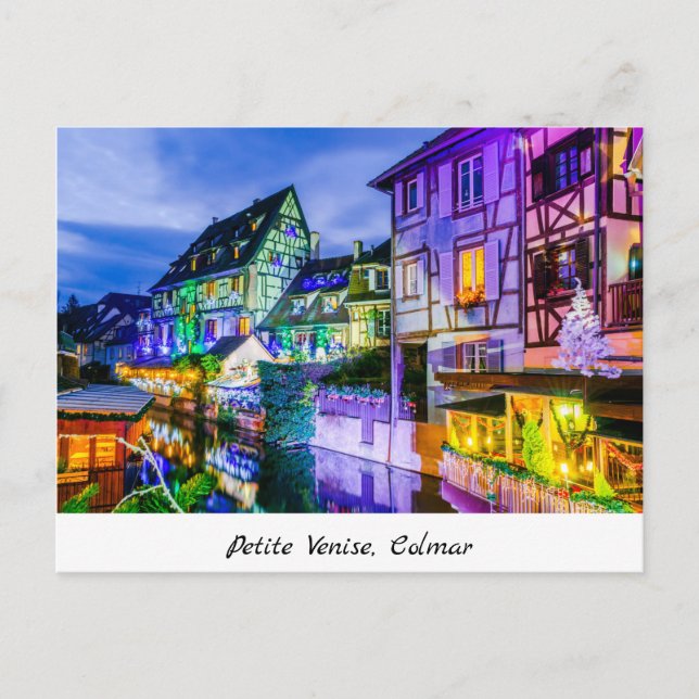 vykort, Petite Venise i Colmar Vykort (Framsida)