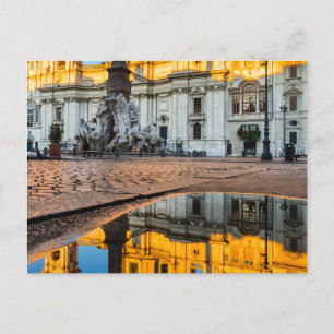 vykort, Piazza Navona Vykort