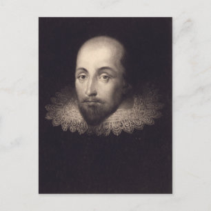 vykort "Porträtt i Shakespeare"