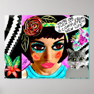 vykort poster