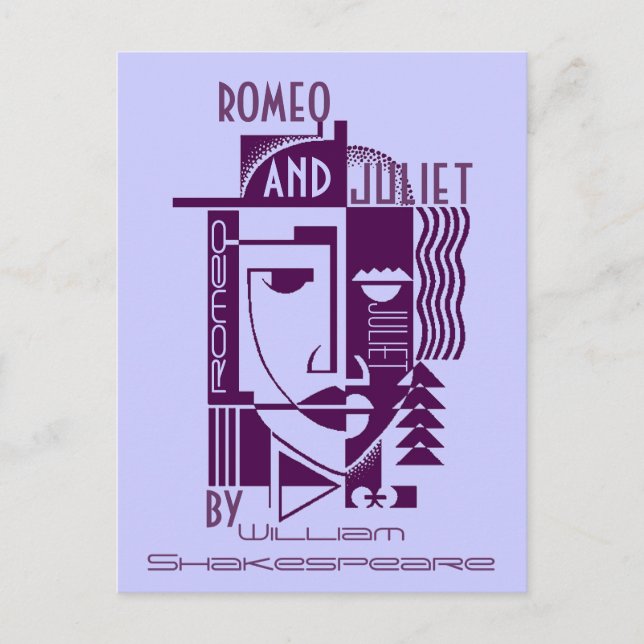 Vykort Promo Shakespeare Romeo & Juliet Play PC (Framsida)