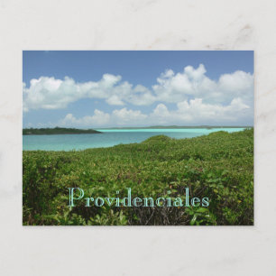 vykort: "PROVIDENCIALES/TURKS & CAICOS ÖARNA" Vykort