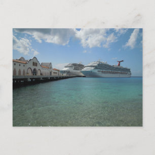 Vykort Puerta Maya pir, Cozumel, Mexiko