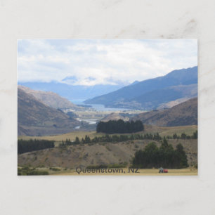 vykort Queenstown Nya Zeeland