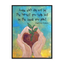 vykort: Robert Louis Stevenson Quote Painting