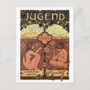 vykort: Rör i Pan - Jugend Magazine Vykort