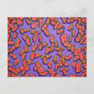 Vykort - Rosa Cell-