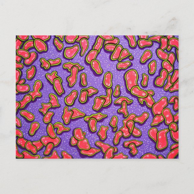 Vykort - Rosa Cell- (Framsida)