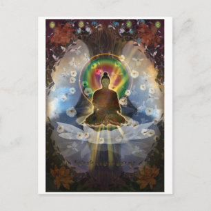 vykort "Sakyamuni Buddha"