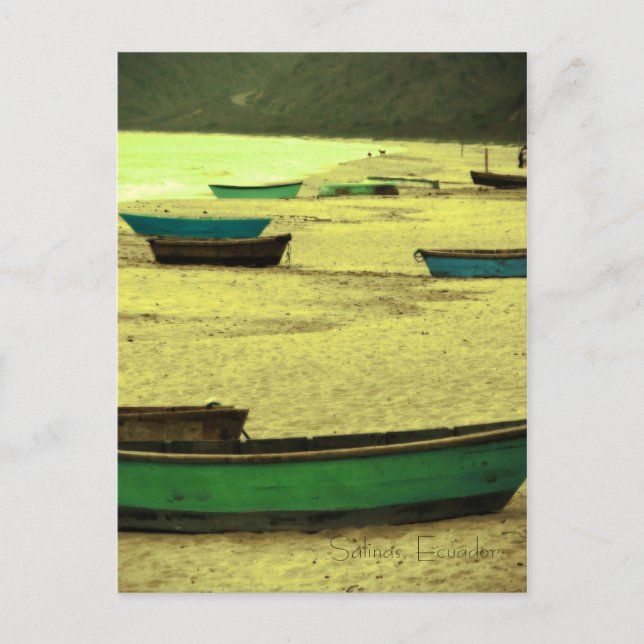 vykort - Salinas, Ecuador (Framsida)