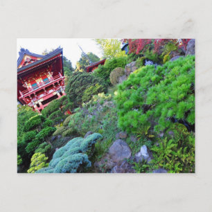 vykort San Francisco Japanska Tea Garden