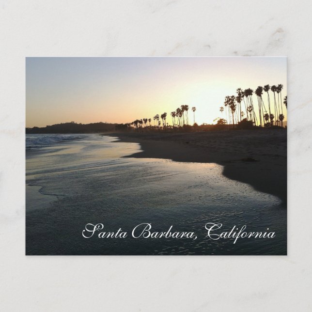 Vykort - Santa Barbara, CA (Framsida)