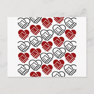 vykort - SCC Red & Black