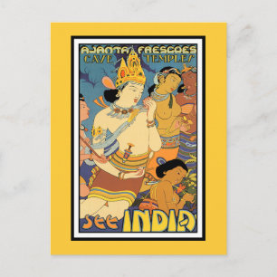 vykort: Se Indien Vykort