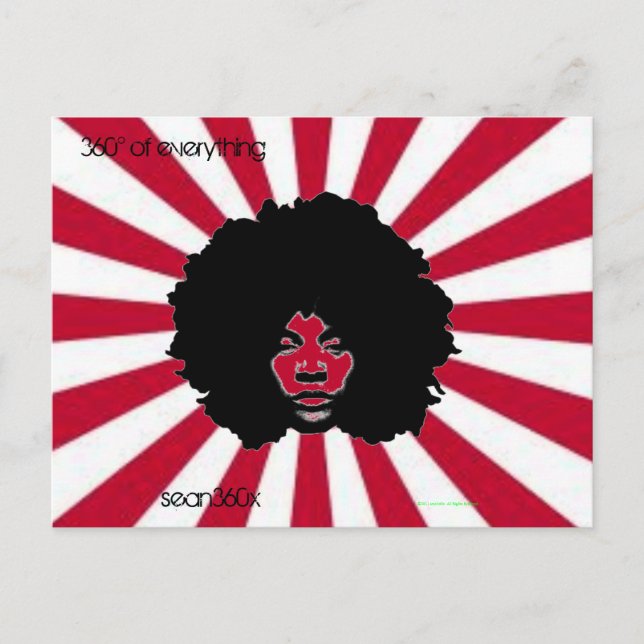 Vykort sean360x seanSHINE (Framsida)