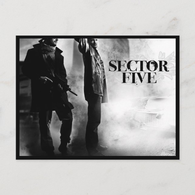 Vykort: Sektor fem Vykort (Framsida)