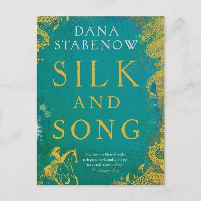 vykort silke och Sång (Framsida)