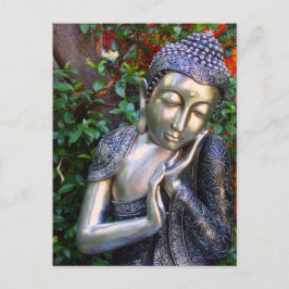 vykort | Silver Buddha