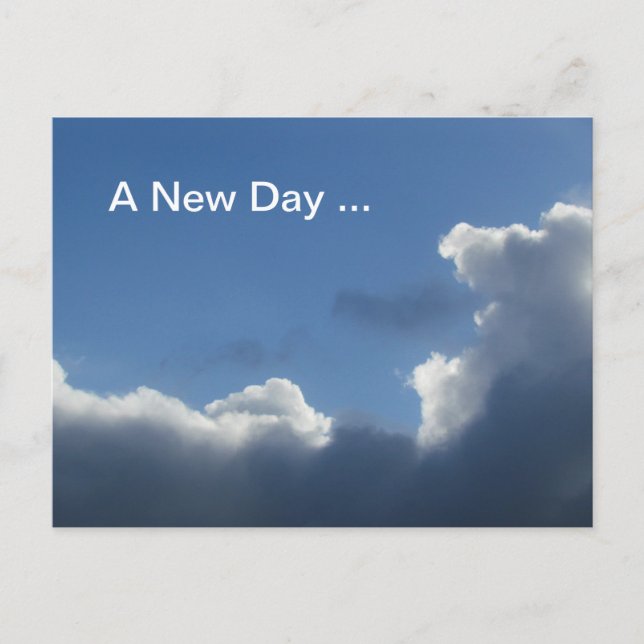 vykort - Silver Lining (Framsida)