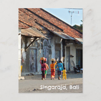 vykort Singaraja Bali Indonesia Balinese Women