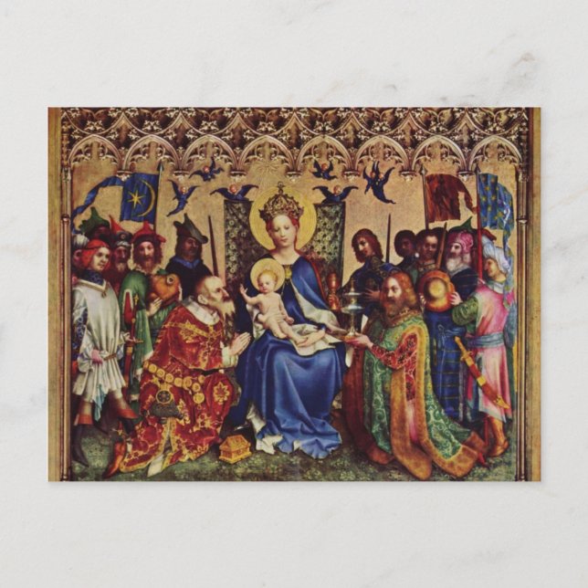 Vykort (skript): Mt 2:11 Insida Pilgrimage (Framsida)