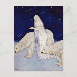vykort: Snö Maiden Vykort