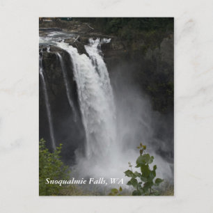 vykort: Snoqualmie Falls, WA Vykort