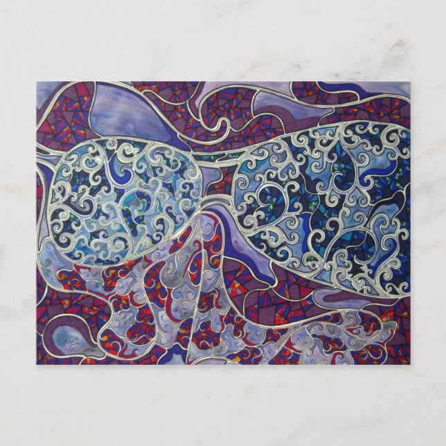 Vykort: Solglasögon på natten Vykort (Framsida)