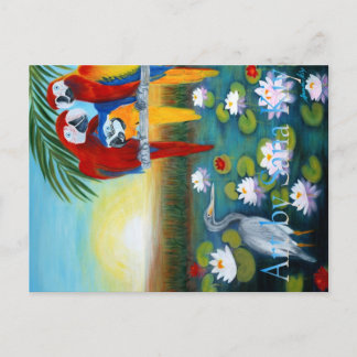 Vykort. Soluppgång i Paradise Vykort