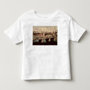 Vykort som visar Kremlinen, Moscow Tee