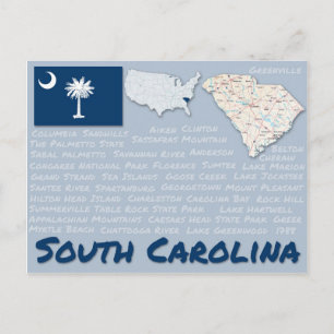 vykort "South Carolina"