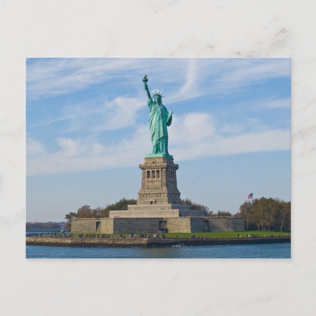 Vykort Statue of Liberty, New York USA (Framsida)