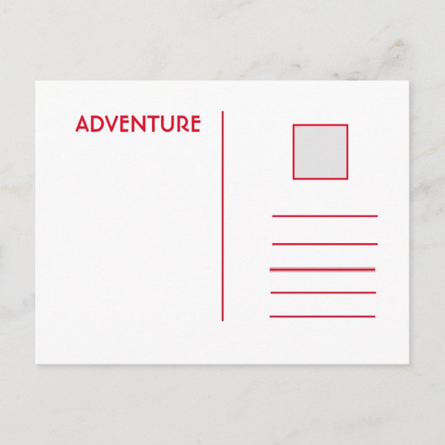 Vykort, Storlek: Standard vykort, Papper: Matta,  Vykort (Framsida)