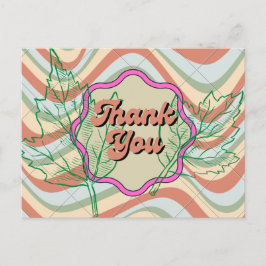 Vykort, Storlek: Standard vykort, tack Vykort