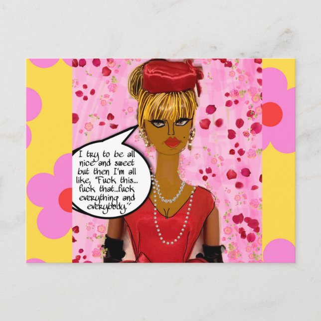 Vykort - stranden korrigerar allt vykort (Framsida)