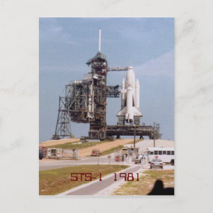 Vykort STS-1 1981