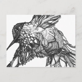 Vykort, svart-vit konst bra för färgläggning vykort