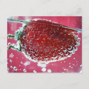 vykort "Swimming Fruits do existerar"