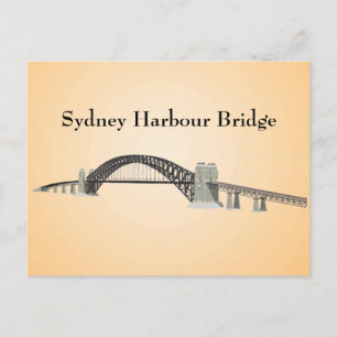 vykort: Sydney Harbour Bridge Vykort