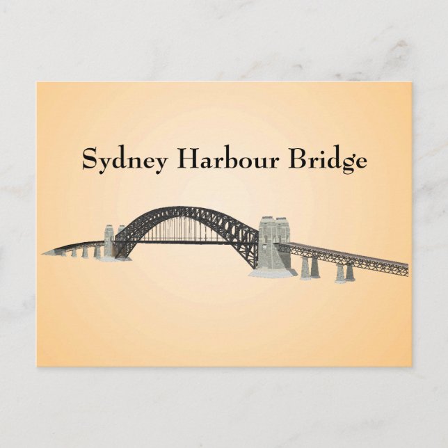 vykort: Sydney Harbour Bridge Vykort (Framsida)