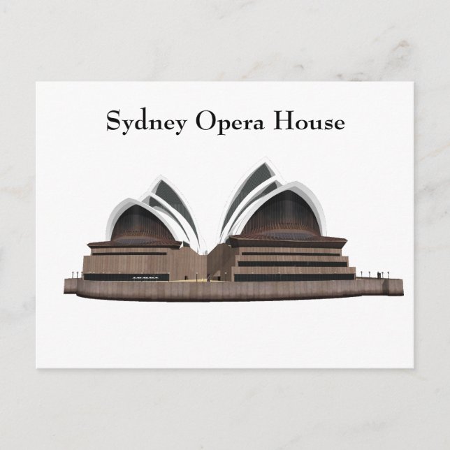 vykort: Sydney Opera House Vykort (Framsida)