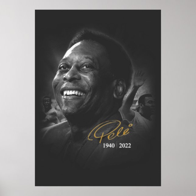 Vykort T-shirt Pelé - 1940-2022  Poster (Framsidan)